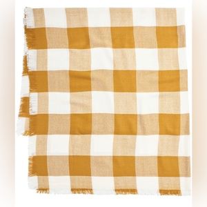 Madewell Buffalo Check Blanket Scarf